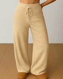 (Compre 1 Leve 2) Calça Mariana Comfy com Tecido Canelado