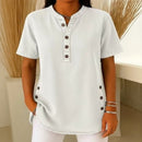 (Compre 1 Leve 2) Blusa Jeans Calenny Com Acabamento Estonado e Caimento Soltinho