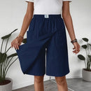 Shorts Saia Celenne em Linho de Algodão com Conforto Premium